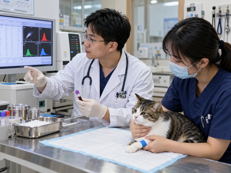 宠物内脏损伤能通过生化检查发现吗？先看指标能说明什么
