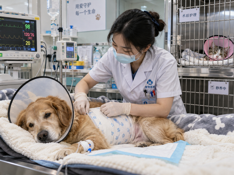 犬猫术后恢复慢、久病体虚怎么办？宠物中药内服调理方案详解