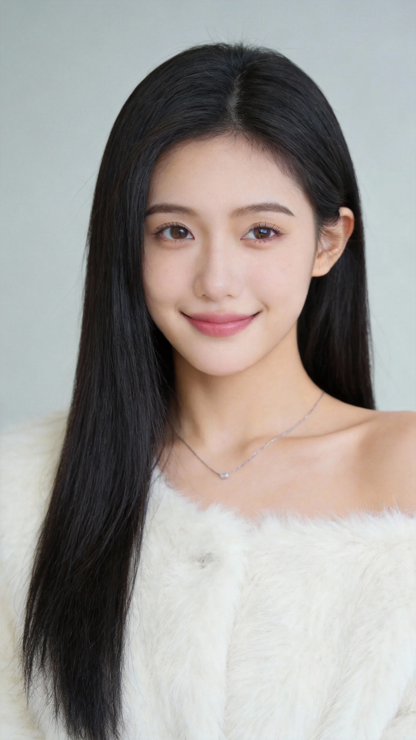 AI美女模特写真 - 职场社交人像海报