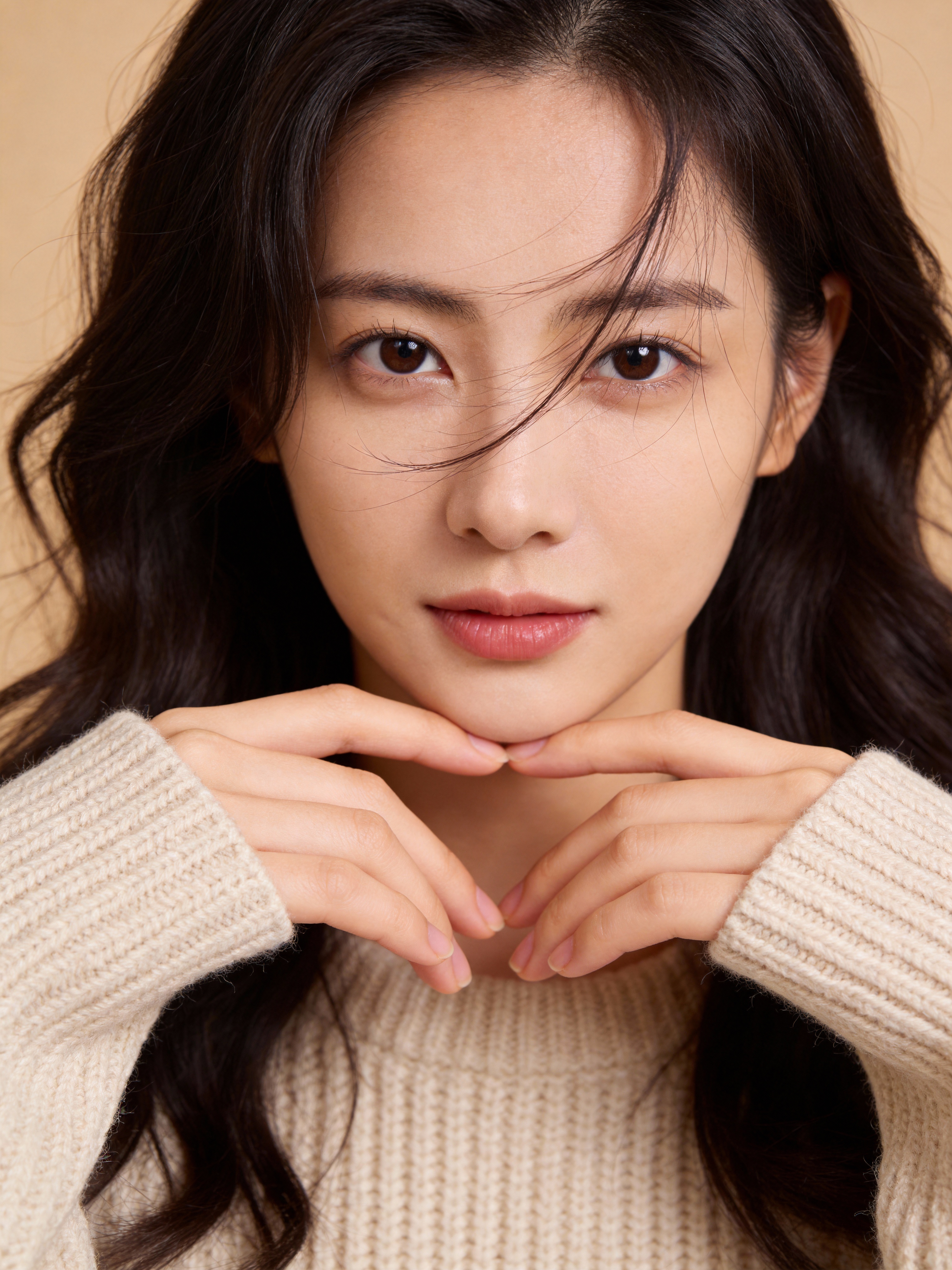 清新美女AI设计 - 时尚人像写真实拍感